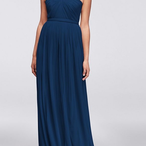 Navy Bridesmaid Dress - Picture 2 of 2